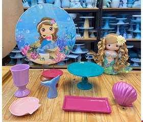 Kit Infantil Básico - Sereia De Mesa II Kit Infantil Básico - Sereia De Mesa II