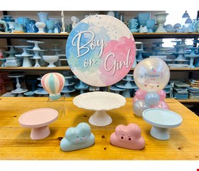 Kit Infantil Básico - Chá Revelação De Mesa V