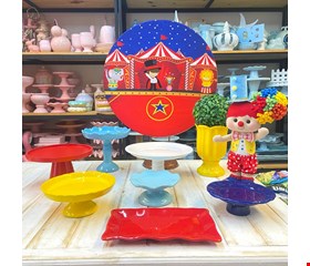 Kit Infantil Básico Mêsversário - Circo Vermelho I