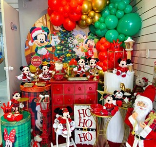 Kit Infantil Luxo - Natal Do Mickey VIII