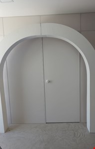 Portal Branco De Mdf - 2cmA - 2,20cmD