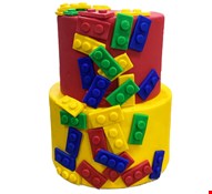 Bolo Fake 2 Andares - Lego 