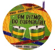 Painel Redondo Sublimado Ritmo de Carnaval  1,50mD
