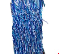Painel Cortina Fita Senhor do Bonfim Azul 90mL x 2,00mA