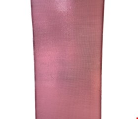 Capa de Painel Vertical Retangular - Rosa Brilhoso Tecido em Paetês 2mA X 1mL