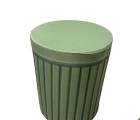 Capa de Cilindro - Ripada Verde Sálvia 40x45