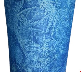  Capa Cilindro - Glitter Azul Frozen 80cmx58cmD