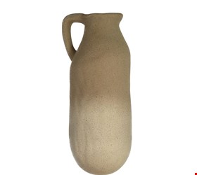 Vaso Cerâmica Areia com Alça 28cmA