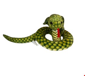 Cobra verde em pelúcia 70cmL