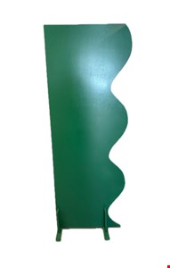 Painel Ondas Dupla Face Verde e Branco - 156cmA 56cmL