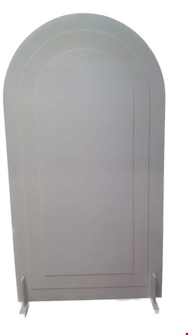 Painel Oval Branco 3 partes - 187cmA 100cmL