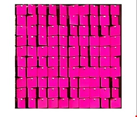 Painel Mágico Shimmer Wall Rosa Neon GG