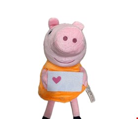 Temático Peppa Pig M - Peppa Pig Coração, Pelucia 31cmA