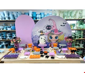 Kit Infantil de Luxo- Halloween de Mesa