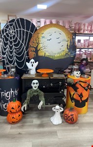 Kit Adulto Luxo - Halloween Laranja e Prata XXIII