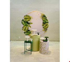 Decoração- Verde com Branco I