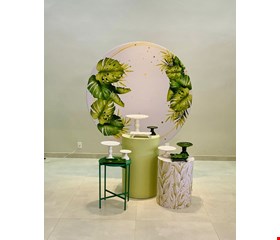 Decoração- Verde com Branco I