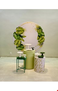 Decoração- Verde com Branco I