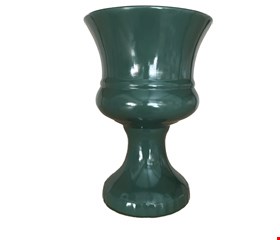 Vaso Taça Verde-28cmA 19cmD