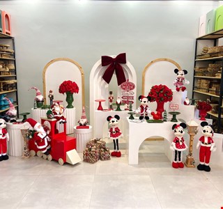 Decoração Adulto - Natal Mickey e Minnie XXXIII DCK