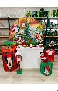 Kit Infantil Luxo- Natal  Mickey e Minnie