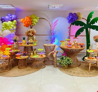 Pacote Adulto-Tropical  Laranja, Verde e Lilás  XXXII DCK