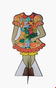 Toten Temático São João Mulher 1.32cmA