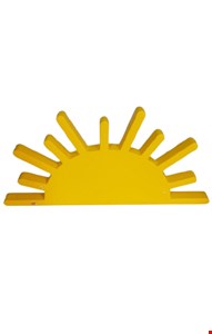 Temático Sol - Raio de Sol Amarelo Deitado M 31cmL