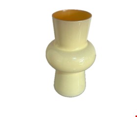 Vaso Disco Amarelo 21cmA