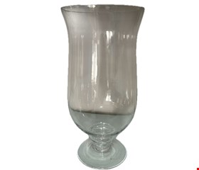 Vaso Taça Vidro Liso M 26cmA 13cmD