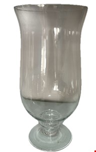 Vaso Taça Vidro Liso M 26cmA 13cmD