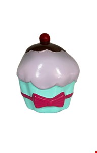 Temático Confeitaria - CupCake Cerâmica Verde Calda Lilás 