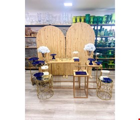 Kit Adulto Luxo-Dourado & Azul 