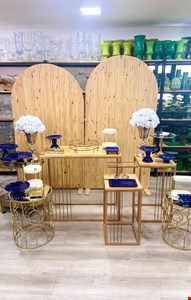 Kit Adulto Luxo-Dourado & Azul 