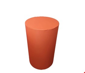 Capa de Cilindro - Tecido Sublimado Laranja .G 80x50