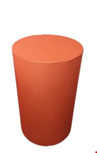 Capa de Cilindro - Tecido Sublimado Laranja .G 80x50