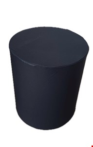 Capa de Cilindro - Tecido Sublimado Preta P 40x45