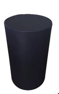 Capa de Cilindro - Tecido Sublimado Preta G 80x50