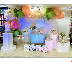 Kit Infantil Luxo- Páscoa Coelhinhos/ Chá Revelação