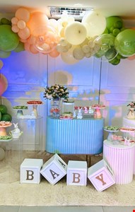 Kit Infantil Luxo- Páscoa Coelhinhos/ Chá Revelação