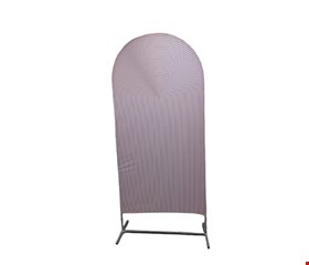 Capa Painel Vertical Oval - Indiano Marrom 1,80cmA X 90cmL