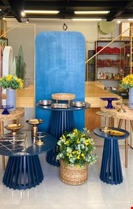 Decoração Adulto- Azul & Dourado