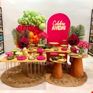 Decoração- Pink, Dourado & Verde DCK