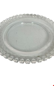Prato Sobremesa Bolinha Vidro - Serviço Buffet