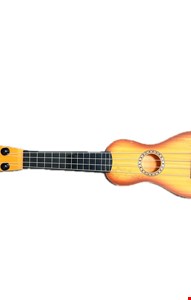 Violão Plástico Laranja / Amarelo 39cmC