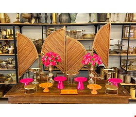 Decoração Adulta- Pink, Dourado & Laranja de Mesa