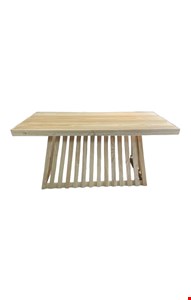 Mesa Retangular Madeira Pinus Ripada 1,80mL 83cmA 
