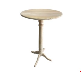 Mesa Bistrô Madeira Pinus 130cmA 60cmD