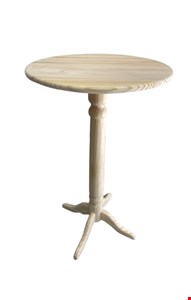 Mesa Bistrô Madeira Pinus 130cmA 60cmD