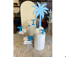 Decoração Adulto- Branco & Azul